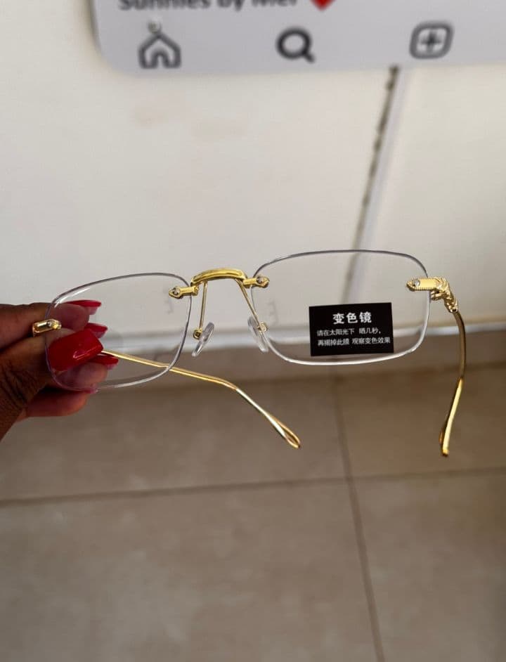 Photochromic & Anti-blue Light Frameless at Sunnies by Mel, Harare — view 1 of 2